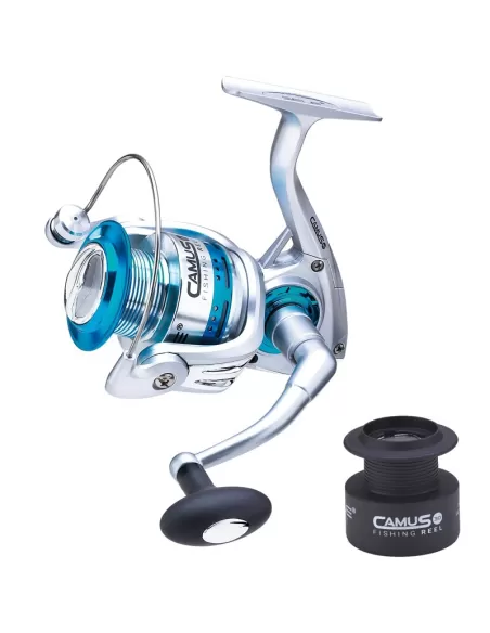 Sele Camus Mulinello da Pesca Doppia Bobina 8 Cuscinetti Mulinelli da Pesca Sele
