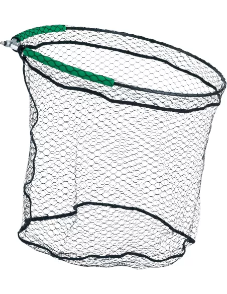 Sele Testa di Guadino Rubber Rete Gommata 20 mm Diametro 60 cm Teste guadino Sele