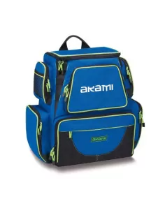Akami Zaino MG22 Idrorepellente con Tasche Laterali Borse da pesca Sele