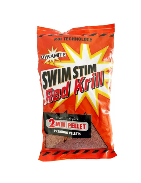 Dynamite Swim Stim Red Krill Pellet 2 mm 900 gr Pasture Dynamite
