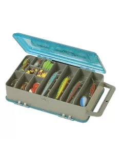 Plano Scatola Doppia Porta Accessori da Pesca e Artificiali Cassette Pesca Plano