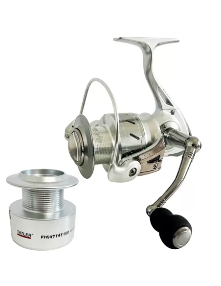 Tatler Fighttat Mulinello 6000 Corpo e Bobina in Alluminio 12 Cuscinetti Mulinelli da Pesca Tatler