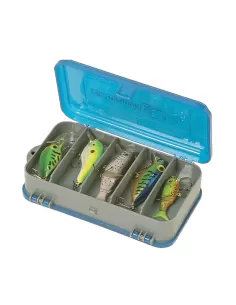 Plano Scatola Doppia Minimag 13 Scomparti porta Artificiali e Minuteria Cassette Pesca Plano