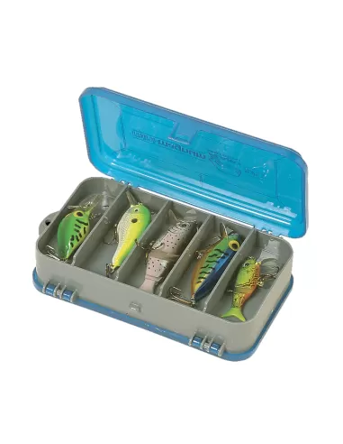Plano Scatola Doppia Minimag 13 Scomparti porta Artificiali e Minuteria Cassette Pesca Plano