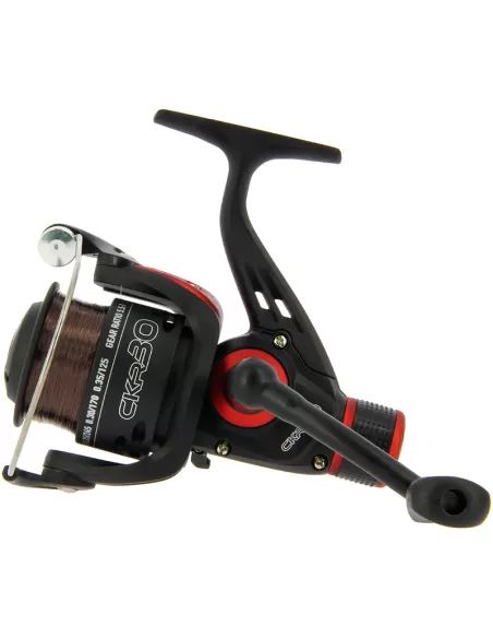 Ngt Angling Pursuit CKR30 Mulinello con Frizione Posteriore e Filo 3000 Mulinelli da Pesca