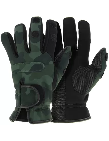 Ngt Guanti da Pesca in Neoprene Abbigliamento da pesca NGT