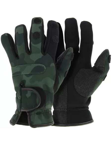 Ngt Guanti da Pesca in Neoprene Abbigliamento da pesca NGT