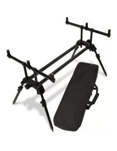 Ngt Rod Pod Dual Line Plus Pod Carpfishing con Custodia Carpfishing NGT