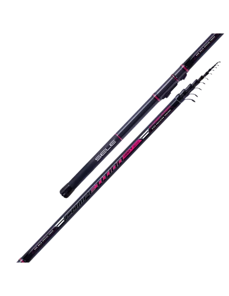 Sele Competition Bolognese Fishing Rod in Carbon Titanium Rings