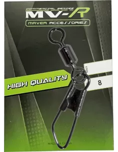 Maver Girelle Rolling con Moschettone Alta Rotazione 10 pz Minuteria Maver