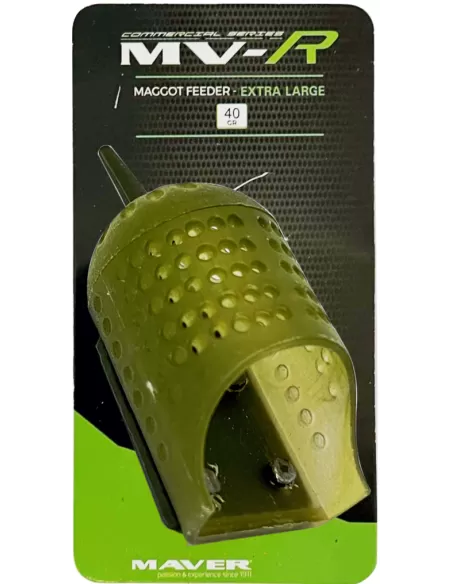 Maver Maggot Feeder Extra Large Pasturatore da Pesca Pasturatori Maggot Feeder Maver