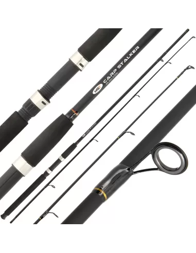 Ngt Canna da Pesca Carp Stalker 8ft 2.40mt Test Curve 2.00lb Canne da pesca NGT