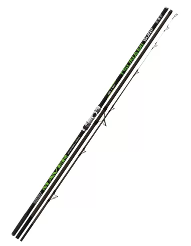 Maver Tsunami Canna da Pesca Surf con Anelli Fuji Low Rider 250 gr 4.20 mt Canne da pesca Maver