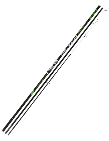 Maver Silver Surf Canna da Pesca Surfcasting 4.30 mt 250 gr anelli Fuji Canne da pesca Maver