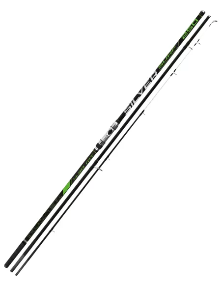 Maver Silver Surf Canna da Pesca Surfcasting 4.30 mt 250 gr anelli Fuji Canne da pesca Maver