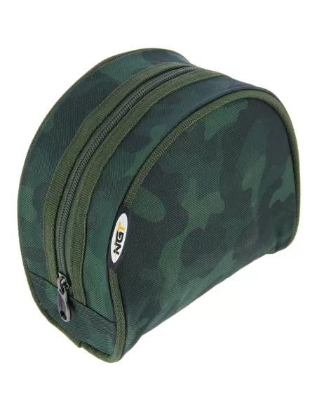 Ngt Borsa In Cordura Imbottita Porta Mulinelli Big Surf Camo 9 x 17 cm ZONA OUTLET PESCA