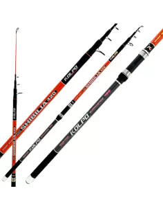 Kolpo Shibilia Canna da Pesca Surfcasting Telescopica 4.20 mt 160 gr Canne da pesca Kolpo