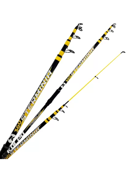 Kolpo Sterminia Canna da Pesca Surfcasting Fondo Molo 3.60 mt da 60 a 200 gr Canne da pesca Kolpo