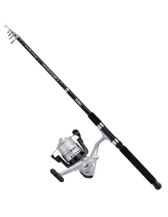 Adventure II Tele Spinning Combo Canna Mulinello e Filo Kit da pesca Mitchell