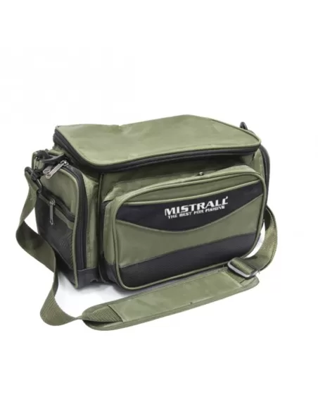 Mistrall Borsa Porta Accessori da Pesca Multi Tasca 38 cm Carpfishing Mistrall