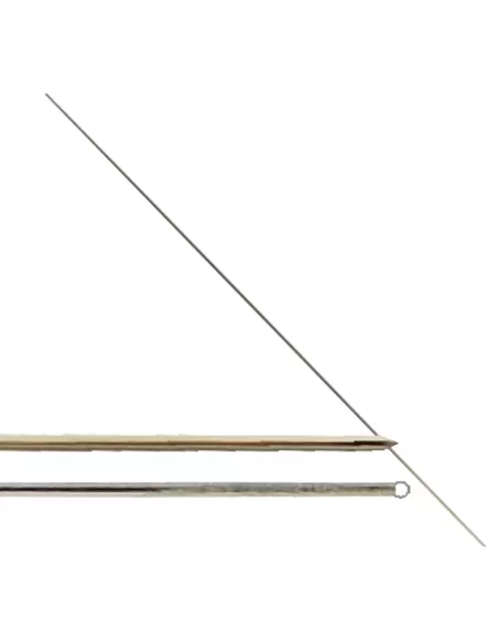 Kolpo Bait Needles with Normal Tip Eyelet 20 cm Diameter 0.9 mm