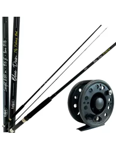 Kolpo Kit Pesca a Mosca Con Canna e Mulinello Pesca a mosca Kolpo