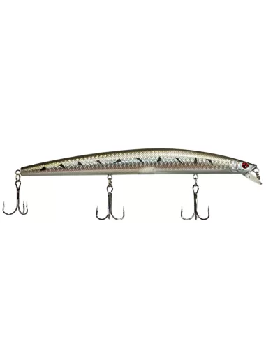 Yamashiro Long Jerk Artificiale da Spinning Barracuda e Spigole LG02 18.5 cm 24.5 gr Esche Artificiali Yamashiro