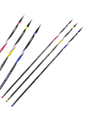 Tubertini Maniac 4200 AR Canne da Pesca Telescopiche Potenti Doppio Rinforzo in Carbonio Canne da pesca Tubertini