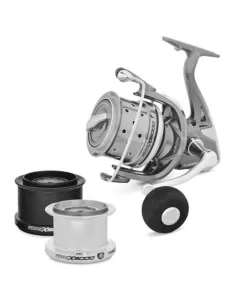Tubertini Wave X Mulinello Surf Casting 8+1 cuscinetti con 3 bobine – Prestazioni professionali Mulinelli da Pesca Tubertini