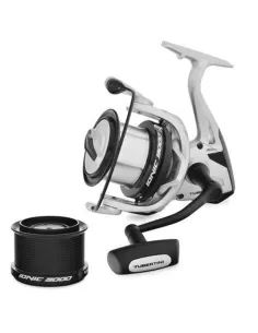 Tubertini Ionic Mulinello da Surf Casting 4+1 cuscinetti con doppia bobina – Alta qualità e resistenza Mulinelli da Pesca Tub...