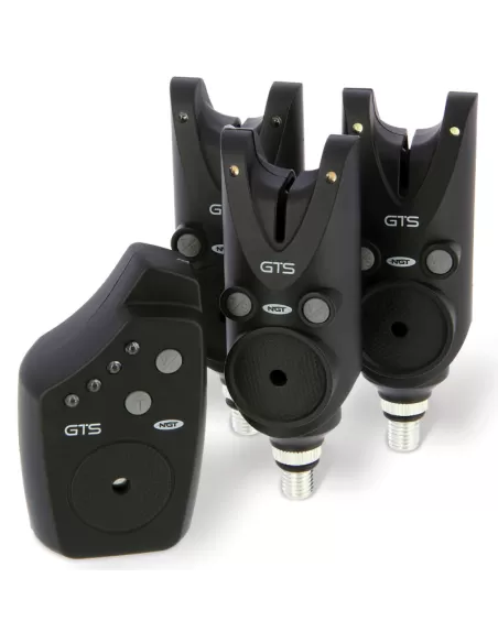 Ngt 3 Segnalatori con Centralina Wireless 150 mt Carpfishing NGT