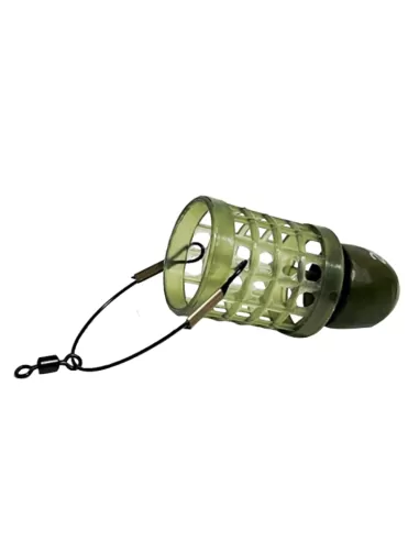Kolpo Ring Net Feeder Pasturatore da Distanza Per Lunghi Lanci Pasturatori Kolpo