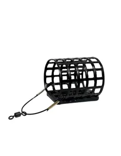 Kolpo Oval Net Feeder Pasturatore Metallico per Sfarinati e Bigattino Incollato Pasturatori Kolpo