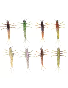Savage Gear 3D Tpe Mayfly Nymph Imitation of a Peach Nymph Spinning 5cm 2.5gr 