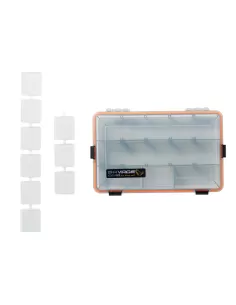 Savage Gear WP Lurebox Smoke Scatola Porta Artificiali 27.5X18X5 cm Cassette Pesca Savage Gear