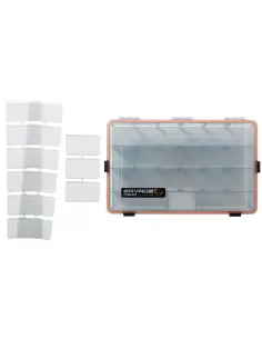 Savage Gear WP Lurebox 6b Smoke Artificial Door Box 35.5X23X9.2 cm 