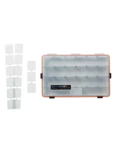 Savage Gear WP Lurebox 5b Smoke Scatola Porta Artificiali 35.5X23X5 cm Cassette Pesca Savage Gear