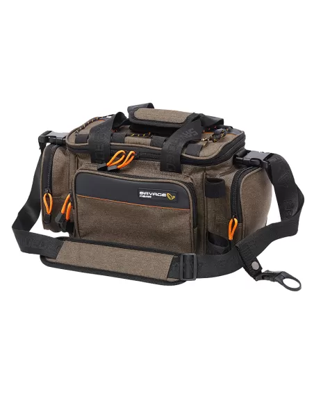 Savage Gear Specialist Soft Lure Bag Borsa Porta Attrezzatura Pesca 21x38 x22cm 10 litri Borse da pesca Savage Gear