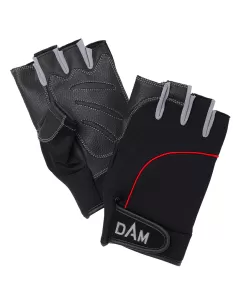 Dam Neo Tec Half Finger Guanti da Pesca Abbigliamento da pesca Dam