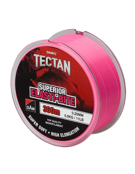 Damyl Tectan Superior Elasti-Bite Filo da Pesca Super Morbido 300 mt Fili da pesca Dam