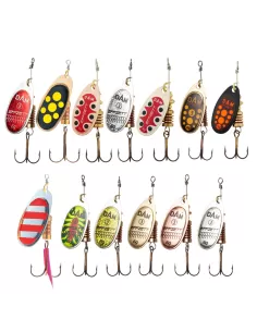 Dam Effzett Standard Spinner Cucchiaini Pesca Spinning 4 gr Esche Artificiali Dam