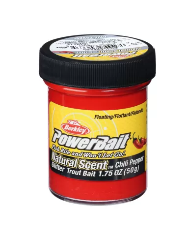 Berkley Powerbait Trout Bait Spice White Pasta per Trote Gusto Chili Pepper Esche da pesca Berkley