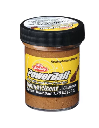 Berkley Powerbait Trout Bait Spice White Pasta per Trote Gusto Cinnamoon Esche da pesca Berkley