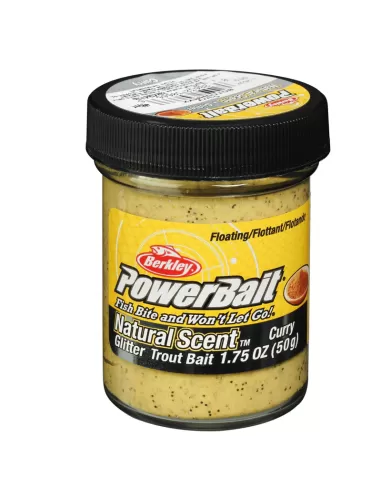 Berkley Powerbait Trout Bait Spice White Pasta per Trote Gusto Curry Esche da pesca Berkley