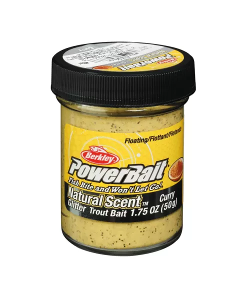 Berkley Powerbait Trout Bait Spice White Pasta per Trote Gusto Curry Esche da pesca Berkley