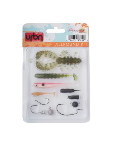 Berkley Urbn Allround Kit Street Fishing Kit Completo Pesca Spinning Esche Artificiali Berkley