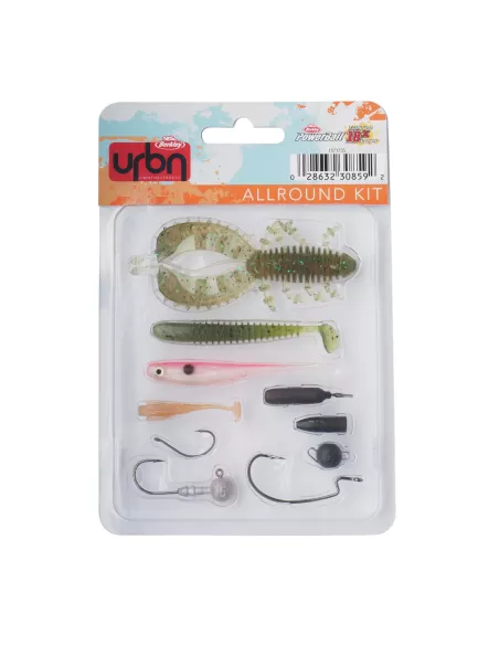 Berkley Urbn Allround Kit Street Fishing Kit Completo Pesca Spinning Esche Artificiali Berkley