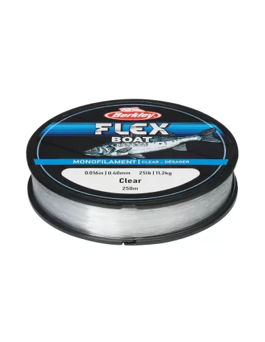 Berkley Flex Boat Filo da Pesca Specifico per Acqua Salata a Partire da 300 mt Fili da pesca Berkley