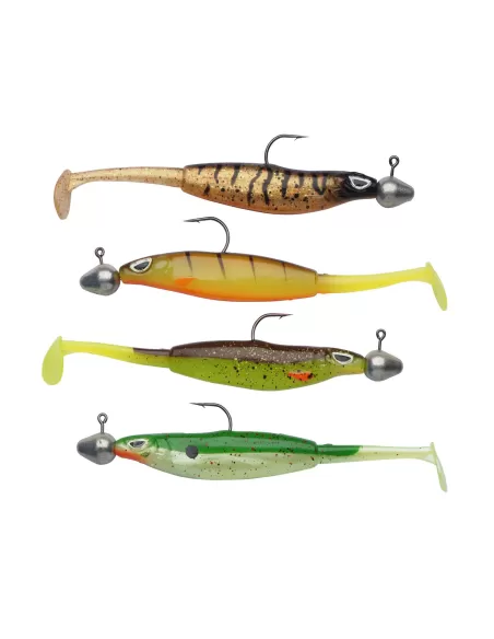 Berkley Sick Vibe Pack Artificial Peach Kit Spinning 8 pcs 12 cm