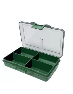 Yamashiro Scatola 4 Scomparti Porta Minuteria 10.5 x 6.5 cm Cassette Pesca Yamashiro